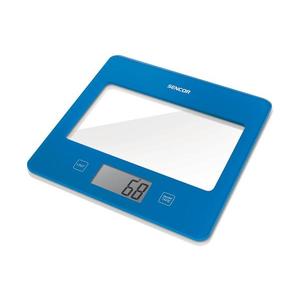 Sencor Sencor - Digitálna kuchynská váha 1xCR2032 modrá vyobraziť