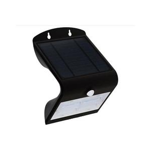LED Solárne nástenné svietidlo so senzorom LED/3W/3, 7V 3000/4000K IP65 čierna vyobraziť