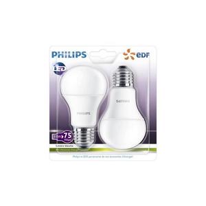 Philips SADA 2x LED Žiarovka Philips A60 E27/11W/230V 2700K vyobraziť