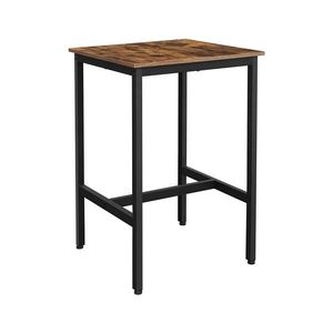 Barový stôl Vasagle Gienne hnedý vyobraziť