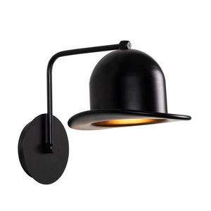 Nástenná lampa Sivani Hat čierna vyobraziť