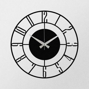 Nástenné hodiny Enzo 48 cm čierne vyobraziť