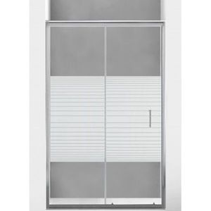 Sprchové dvere MEXEN Apia 95 cm strieborno-biele vyobraziť