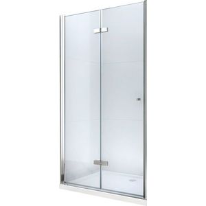 MEXEN - Lima sprchové dvere zalamovacie 65, transparent, chróm sa stenovým profilom 856-065-000-01-00 vyobraziť