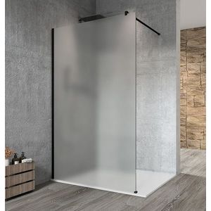 GELCO - VARIO BLACK jednodielna sprchová zástena na inštaláciu k stene, matné sklo, 900 GX1490GX1014 vyobraziť