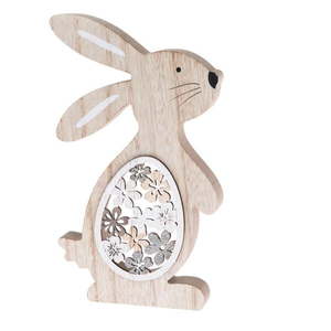 Drevený dekoratívny zajac - Dakls vyobraziť