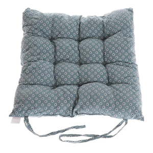 Sivý textilný sedák 40x40 cm - Dakls vyobraziť
