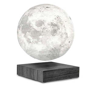 Čierna stolová levitujúca lampa v tvare Mesiaca Gingko Moon vyobraziť