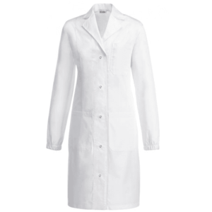EGOCHEF Dámsky zdravotnícky plášť s gumičkou EGOchef AMY - biely XXL vyobraziť