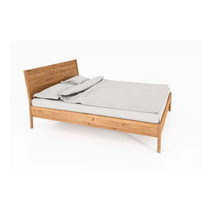 Dvojlôžková posteľ z dubového dreva 180x200 cm Pola - The Beds vyobraziť