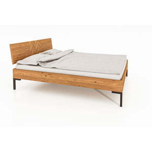 Dvojlôžková posteľ z dubového dreva 180x200 cm Abies 2 - The Beds vyobraziť