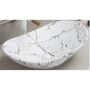 ArtCom Keramické umývadlo LENA MW17 | biele vyobraziť