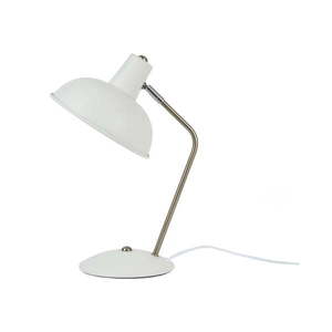 Biela stolová lampa Leitmotiv Hood vyobraziť
