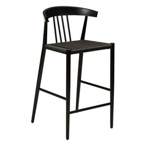 Čierna barová stolička DAN-FORM Denmark Sava, výška 91, 5 cm vyobraziť