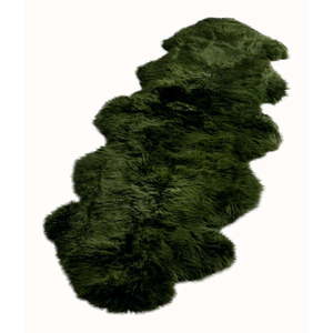 Zelená ovčia kožušina Native Natural Double, 60 x 240 cm vyobraziť