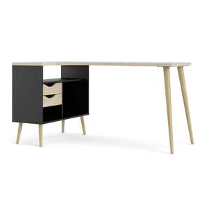 Pracovný stôl v dekore duba 145x81 cm Oslo - Tvilum vyobraziť