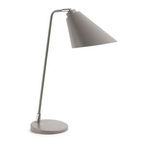 Sivá stolová lampa Kave Home prieť vyobraziť