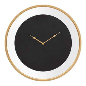 Čierne nástenné hodiny Mauro Ferretti Fashion, ø 60 cm vyobraziť
