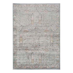 Sivý koberec z viskózy Universal Lara Ornament, 160 x 230 cm vyobraziť