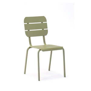 Zelené kovové záhradné stoličky v súprave 4 ks Alicante – Ezeis vyobraziť