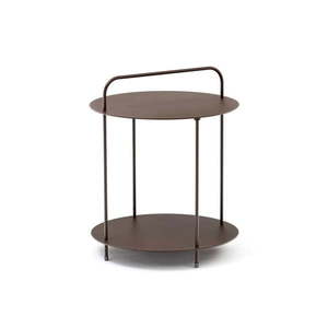 Kovový okrúhly záhradný odkladací stolík ø 45 cm Plip – Ezeis vyobraziť