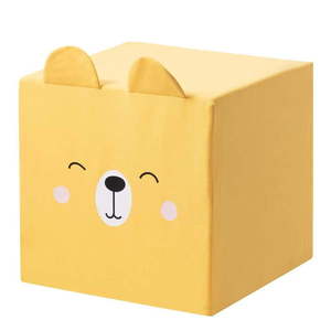 Žltý detský puf Rainbow Bear - Yellow Tipi vyobraziť