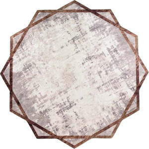 Béžový okrúhly koberec ø 80 cm - Vitaus vyobraziť