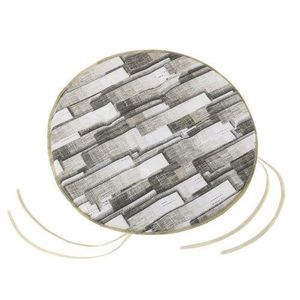 Bellatex Sedák EMA okrúhly hladký Obklady sivá, 40 cm vyobraziť