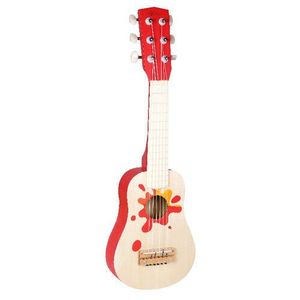 Classic world Gitara drevená červená, 6 strún vyobraziť