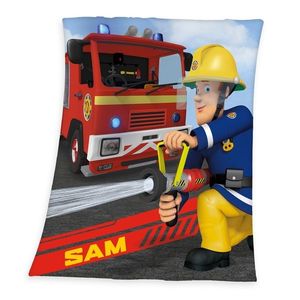 Herding Detská deka Požiarnik Sam, 130 x 160 cm vyobraziť