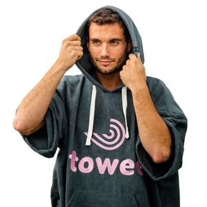 Towee Surf pončo ružová, 80 x 115 cm vyobraziť