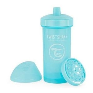 Twistshake Netečúca fľaša s náustkom 360 ml 12 m+, modrá vyobraziť