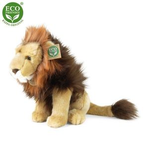 Eco-Fiendly Rappa lev sediaci 25 cm vyobraziť