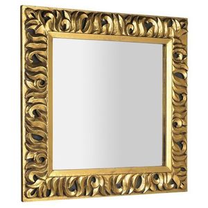 SAPHO - ZEEGRAS zrkadlo v ráme, 90x90cm, zlatá IN416 vyobraziť