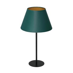 Stolná lampa ARDEN 1xE27/60W/230V pr. 30 cm zelená/zlatá vyobraziť