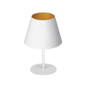 Stolná lampa ARDEN 1xE27/60W/230V pr. 20 cm biela/zlatá vyobraziť