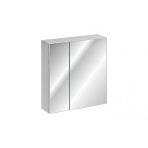 Závěsná koupelnová skříňka se zrcadlem Leonardo 84-60-B 2D bílá vyobraziť