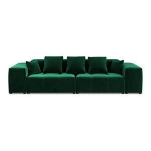 Zelená zamatová pohovka 320 cm Rome Velvet - Cosmopolitan Design vyobraziť