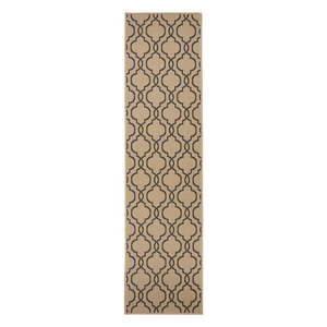 Béžový vonkajší koberec behúň 230x66 cm Milan - Flair Rugs vyobraziť