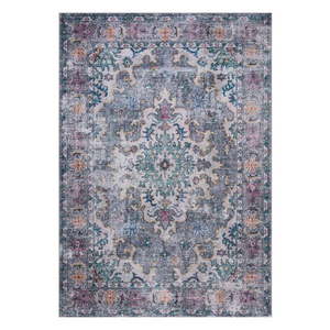 Modro-sivý prateľný koberec 170x120 cm Millie - Flair Rugs vyobraziť