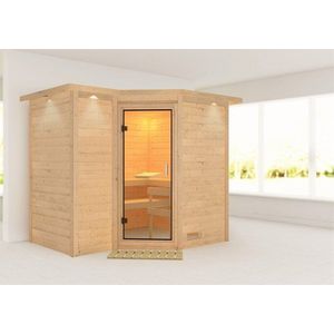 Interiérová fínska sauna SAHIB 2 Lanitplast vyobraziť