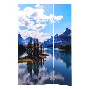 Paraván horské jazero Dekorhome 121x180 cm (3-dielny) vyobraziť