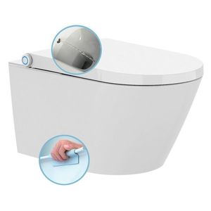 SAPHO - VEEN CLEAN závesné WC s integrovaným elektronickým bidetom VE421 vyobraziť