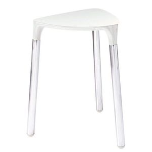 Gedy - YANNIS kúpeľňová stolička, 37x43, 5x32, 3cm, biela 217202 vyobraziť