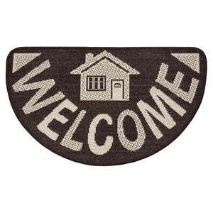 Hnedá rohožka Hanse Home Weave Big Welcome, 50 x 80 cm vyobraziť
