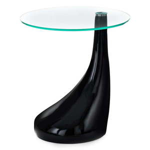 Okrúhly odkladací stolík so sklenenou doskou ø 45 cm Pop - Tomasucci vyobraziť