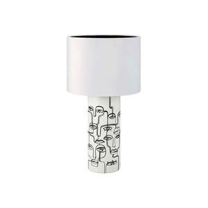 Biela stolová lampa s potlačou Markslöjd Family, výška 61, 5 cm vyobraziť