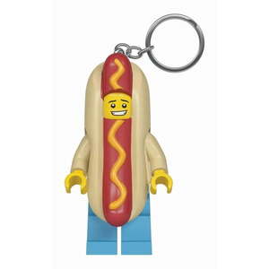 Svietiaca kľúčenka LEGO® Hot Dog vyobraziť