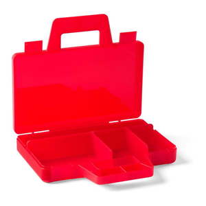 Červený úložný box LEGO® To Go vyobraziť