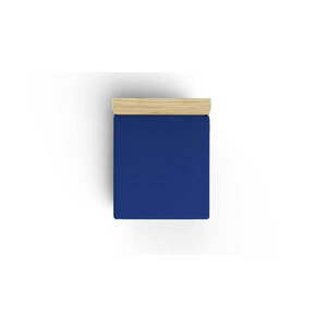 Modrá napínacia bavlnená plachta 160x200 cm - Mijolnir vyobraziť
